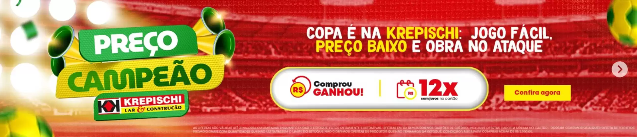 Catálogo Krepischi | Preço Campeão | 2026-06-08T00:00:00.000Z - 2026-06-30T00:00:00.000Z