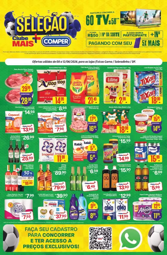 Catálogo Comper | Novas ofertas para descobrir | 2026-06-08T00:00:00.000Z - 2026-06-12T00:00:00.000Z