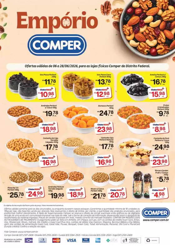 Catálogo Comper | Melhores ofertas para todos os caçadores de pechinchas | 2026-06-06T00:00:00.000Z - 2026-06-28T00:00:00.000Z