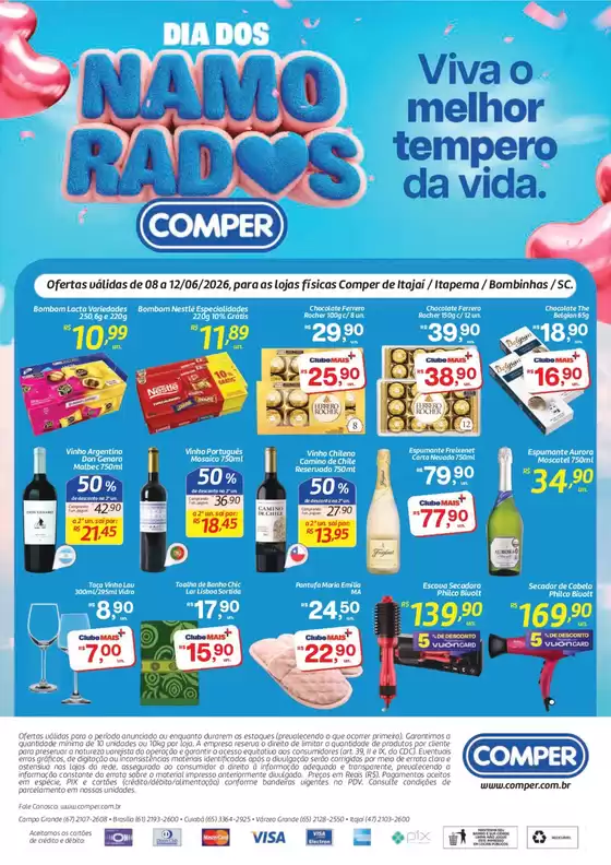 Catálogo Comper | Melhores ofertas para todos os clientes | 2026-06-08T00:00:00.000Z - 2026-06-12T00:00:00.000Z