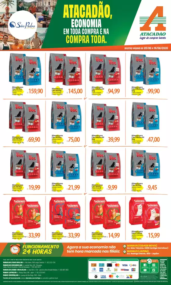 Catálogo Atacadão em Bom Jesus das Selvas | Atacadão - Pet Shop | 2026-06-08T00:00:00.000Z - 2026-06-14T00:00:00.000Z