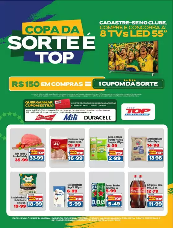 Catálogo Rede Top | Ofertas e promoções atuais | 2026-06-08T00:00:00.000Z - 2026-06-11T00:00:00.000Z