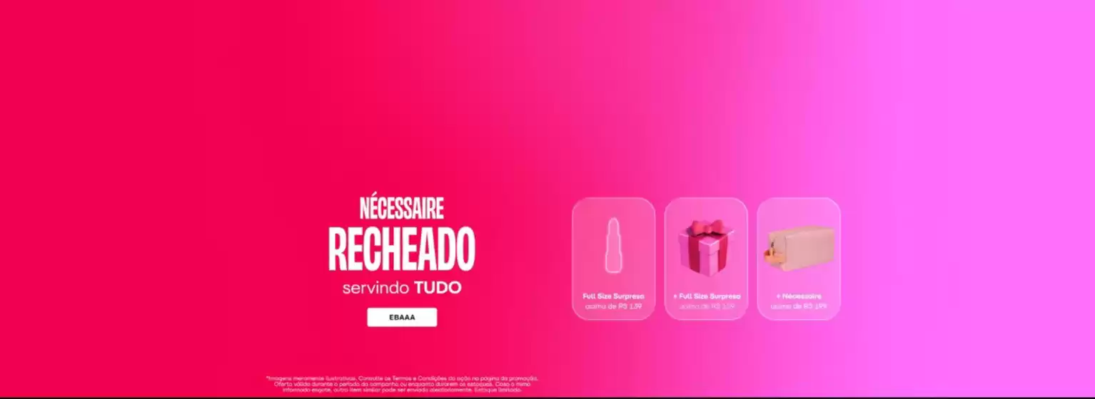 Catálogo Quem disse, berenice? em Jacundá | Dia das maes , com servico duplo de make ! | 2026-06-08T00:00:00.000Z - 2026-06-30T00:00:00.000Z