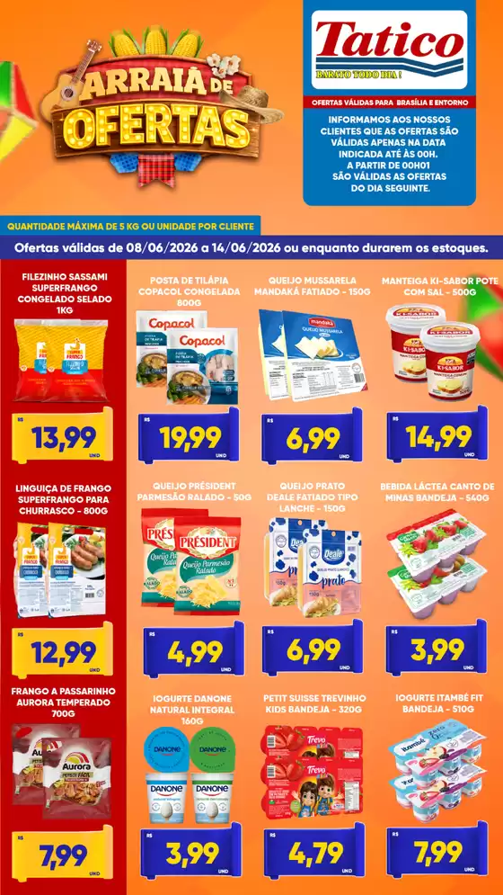 Catálogo Tatico | Ofertas especiais atraentes para todos | 2026-06-08T00:00:00.000Z - 2026-06-14T00:00:00.000Z