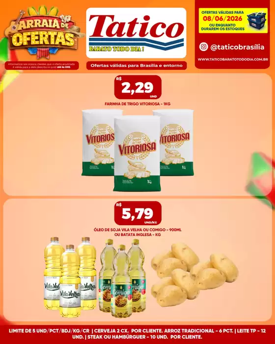 Catálogo Tatico | Melhores ofertas para compradores econômicos | 2026-06-08T00:00:00.000Z - 2026-06-08T00:00:00.000Z