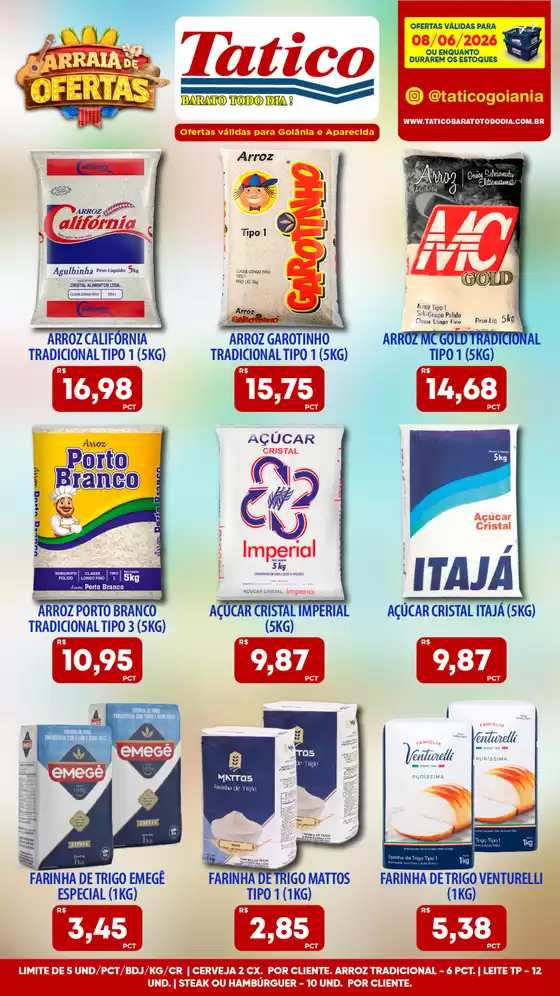 Catálogo Tatico | Ofertas exclusivas para nossos clientes | 2026-06-08T00:00:00.000Z - 2026-06-08T00:00:00.000Z