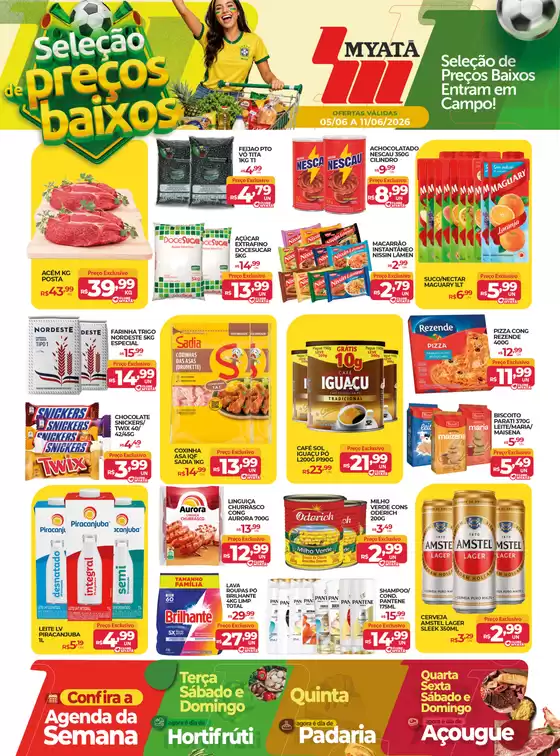 Catálogo Supermercados Myatã | Ótima oferta para todos os clientes | 2026-06-05T00:00:00.000Z - 2026-06-11T00:00:00.000Z