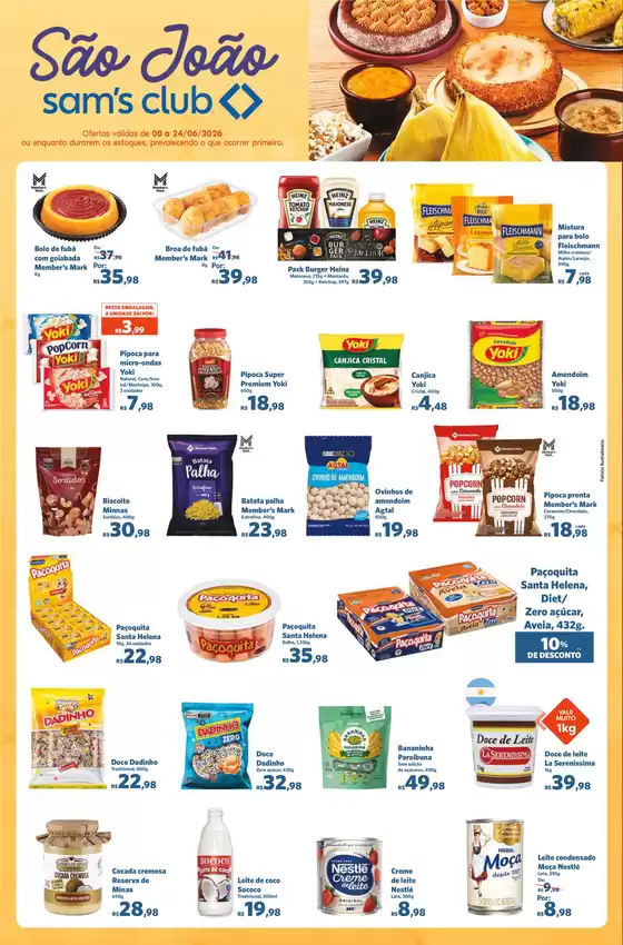 Catálogo Sam's Club | Descontos e promoções | 2026-06-08T00:00:00.000Z - 2026-06-24T00:00:00.000Z