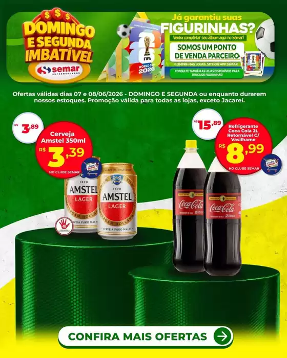 Catálogo Semar Supermercado | Ofertas exclusivas e pechinchas | 2026-06-07T00:00:00.000Z - 2026-06-08T00:00:00.000Z