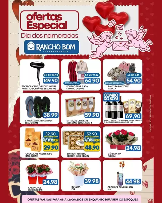 Catálogo Rancho Bom Supermercados | Nossas melhores pechinchas | 2026-06-08T00:00:00.000Z - 2026-06-12T00:00:00.000Z
