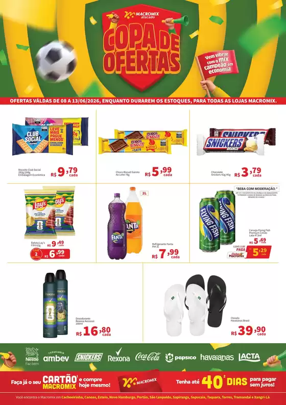 Catálogo Macromix Atacado | Grandes descontos em produtos selecionados | 2026-06-08T00:00:00.000Z - 2026-06-13T00:00:00.000Z