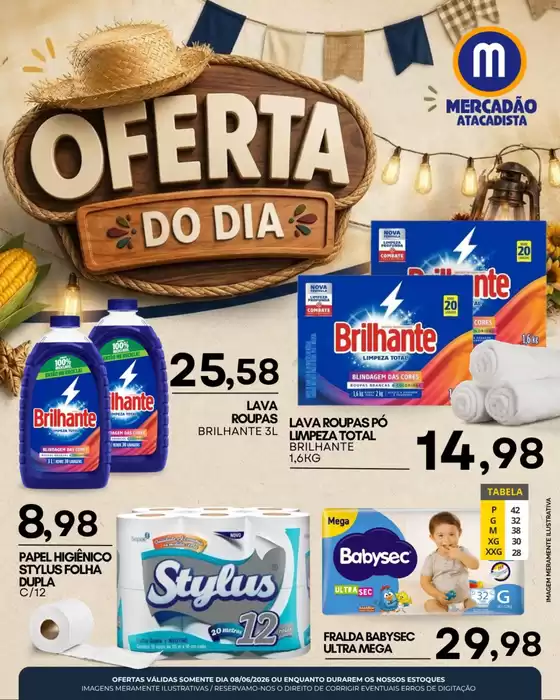 Catálogo Mercadão Atacadista | Ofertas do Dia | 2026-06-08T00:00:00.000Z - 2026-06-08T00:00:00.000Z