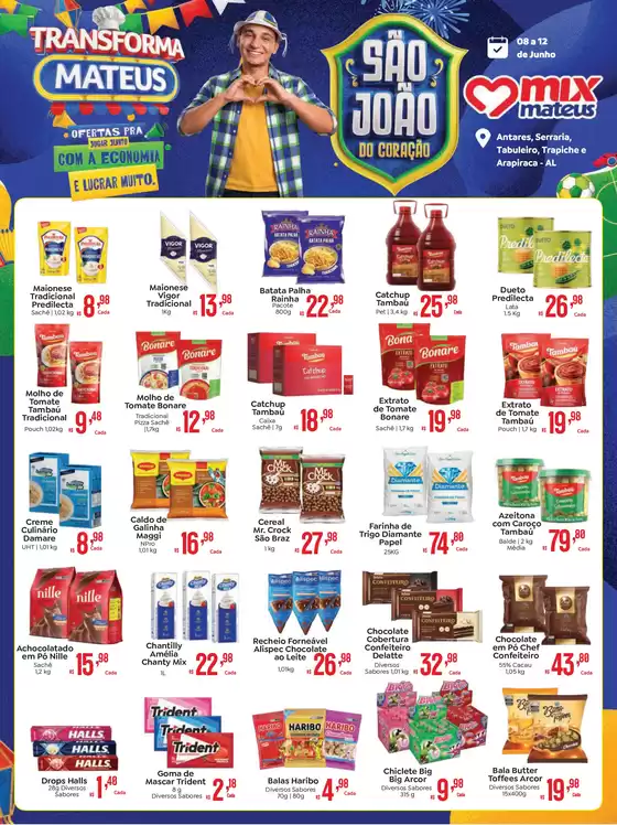 Catálogo Supermercados Mateus | Transforma Mateus | 2026-06-08T00:00:00.000Z - 2026-06-12T00:00:00.000Z