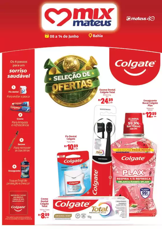 Catálogo Supermercados Mateus | Exclusivo Colgate | 2026-06-08T00:00:00.000Z - 2026-06-14T00:00:00.000Z