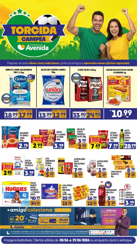 Catálogo Supermercados Avenida | Ótima oferta para caçadores de pechinchas | 2026-06-08T00:00:00.000Z - 2026-06-14T00:00:00.000Z