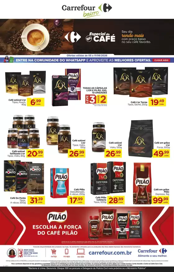 Catálogo Carrefour Bairro | Descubra ofertas atraentes | 2026-06-05T00:00:00.000Z - 2026-06-11T00:00:00.000Z