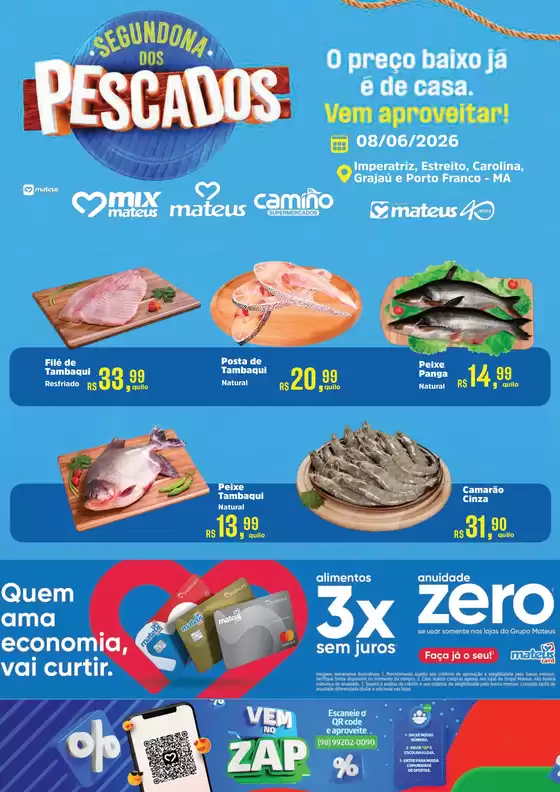 Catálogo Supermercados Mateus | Segundona dos Pescados | 2026-06-08T00:00:00.000Z - 2026-06-08T00:00:00.000Z