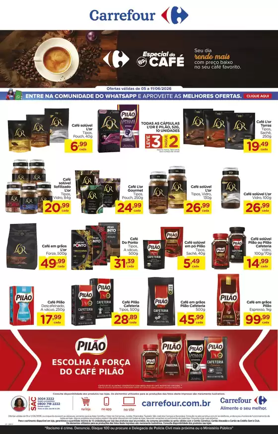 Catálogo Carrefour em Campinas | Ofertas exclusivas e pechinchas | 2026-06-05T00:00:00.000Z - 2026-06-11T00:00:00.000Z
