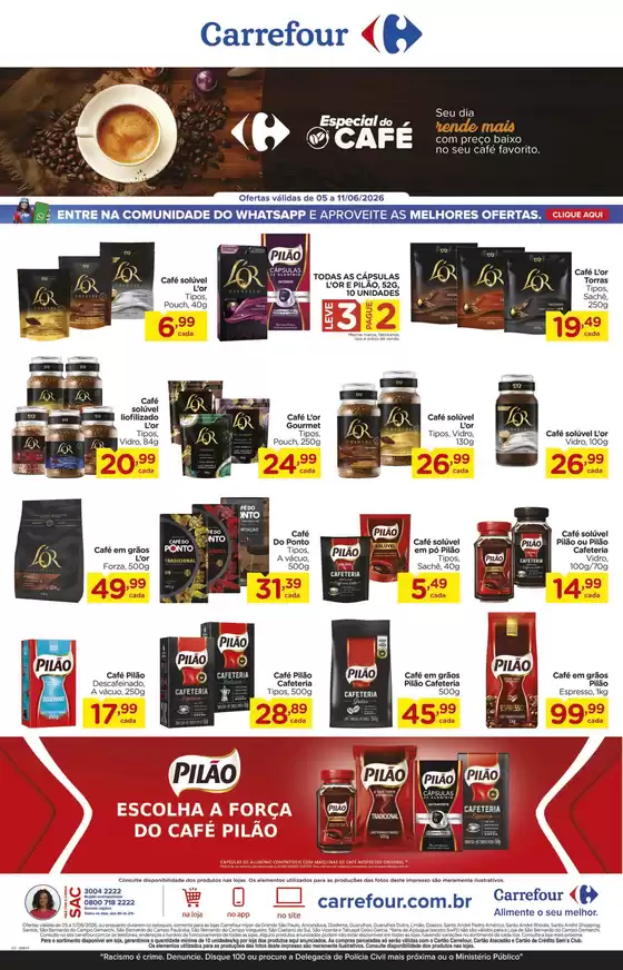 Catálogo Carrefour | LÂMINA EXCLUSIVA JDE | 2026-06-05T00:00:00.000Z - 2026-06-11T00:00:00.000Z