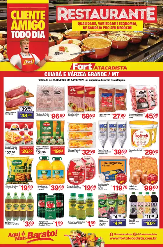 Catálogo Fort Atacadista | MT Fort Food Restaurante 8 a 14 JUN 26 | 2026-06-08T00:00:00.000Z - 2026-06-14T00:00:00.000Z