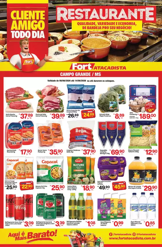 Catálogo Fort Atacadista | MS Fort Food Restaurante 8 a 14 JUN 26 | 2026-06-08T00:00:00.000Z - 2026-06-14T00:00:00.000Z