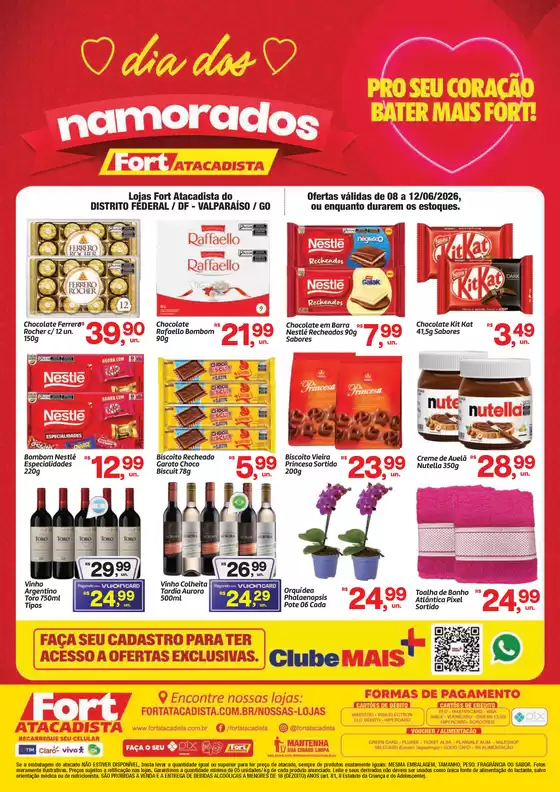 Catálogo Fort Atacadista | DF FORT Dia dos Namorados 08 a 12 JUN 26 | 2026-06-08T00:00:00.000Z - 2026-06-12T00:00:00.000Z