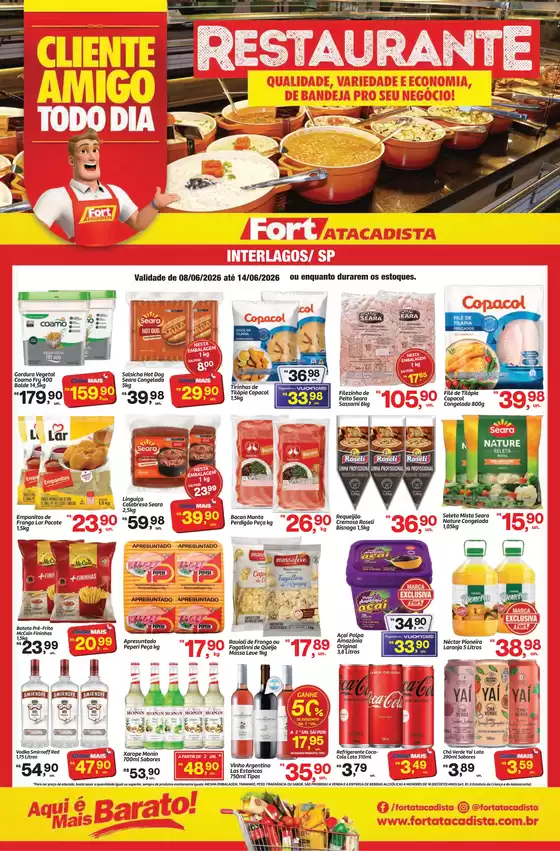 Catálogo Fort Atacadista | SP Fort Food Service Restaurante 08 a 14 JUN 26 Interlagos | 2026-06-08T00:00:00.000Z - 2026-06-14T00:00:00.000Z
