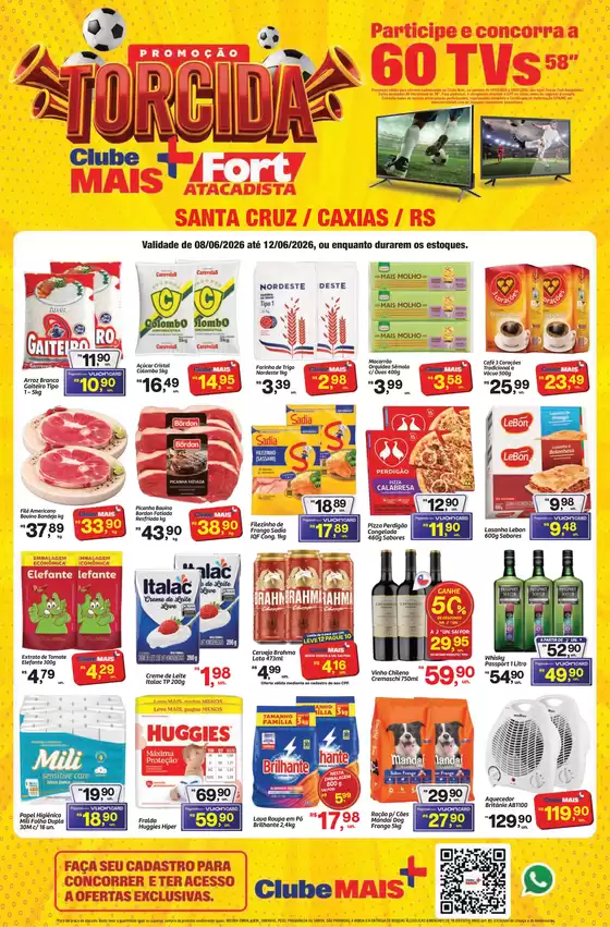 Catálogo Fort Atacadista | RS Fort Semanal 2ª ED Regional 08 a 12 JUN 26 Final Santa | 2026-06-08T00:00:00.000Z - 2026-06-12T00:00:00.000Z