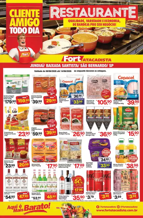 Catálogo Fort Atacadista | SP Fort Food Service Restaurante 08 a 14 JUN 26 | 2026-06-08T00:00:00.000Z - 2026-06-14T00:00:00.000Z