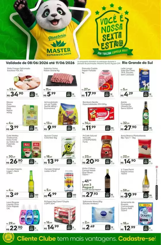 Catálogo Master Supermercados | Semanal master RS | 2026-06-08T00:00:00.000Z - 2026-06-11T00:00:00.000Z