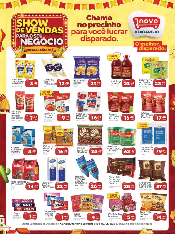 Catálogo Novo Atacarejo | Sertão Show de Ofertas 08 a 12.06 | 2026-06-08T00:00:00.000Z - 2026-06-12T00:00:00.000Z