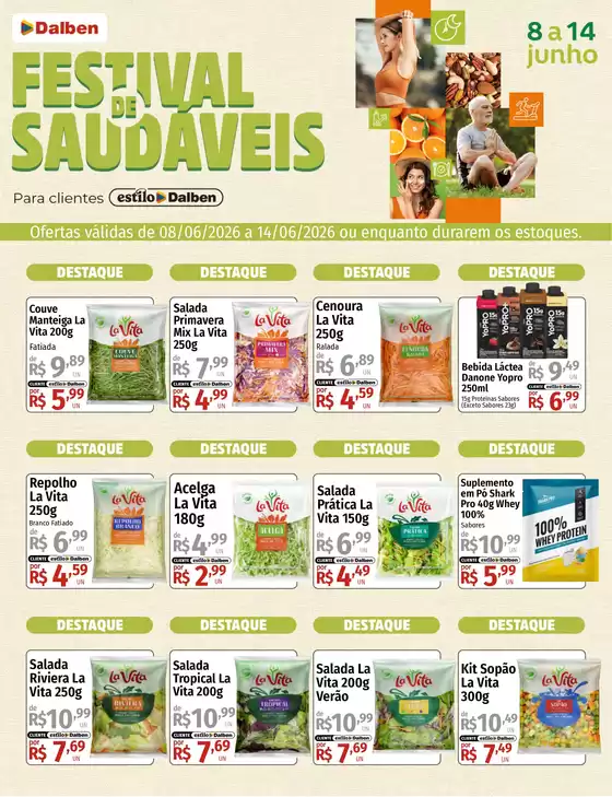 Catálogo Supermercado Dalben | Festival de Saudaveis | 2026-06-08T00:00:00.000Z - 2026-06-14T00:00:00.000Z