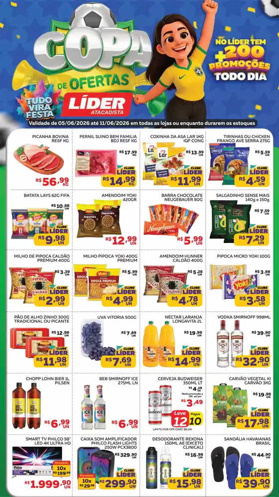 Catálogo Líder Atacadista | Copa de ofertas | 2026-06-05T00:00:00.000Z - 2026-06-11T00:00:00.000Z