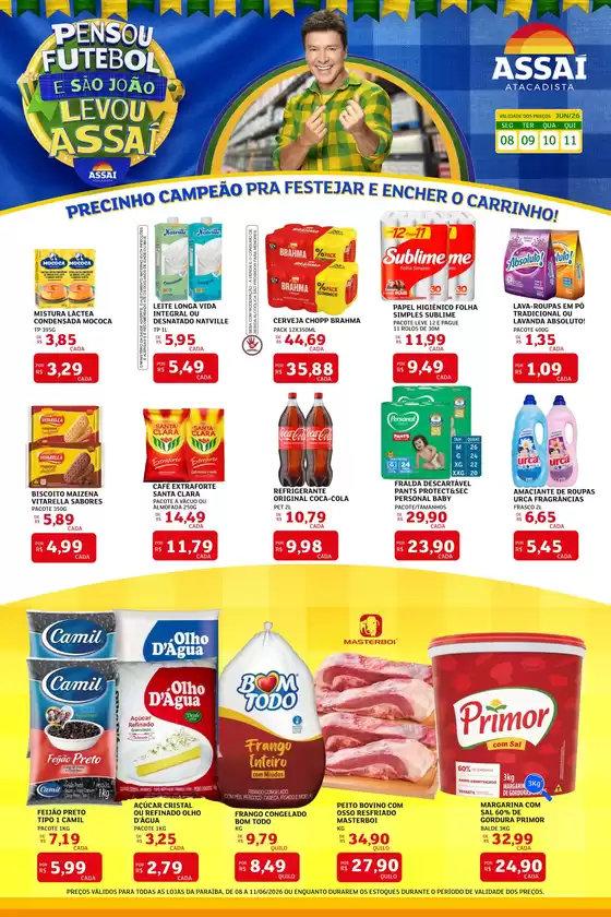 Catálogo Assaí Atacadista | Encarte Assaí Atacadista 47736-562 | 2026-06-08T00:00:00.000Z - 2026-06-11T00:00:00.000Z