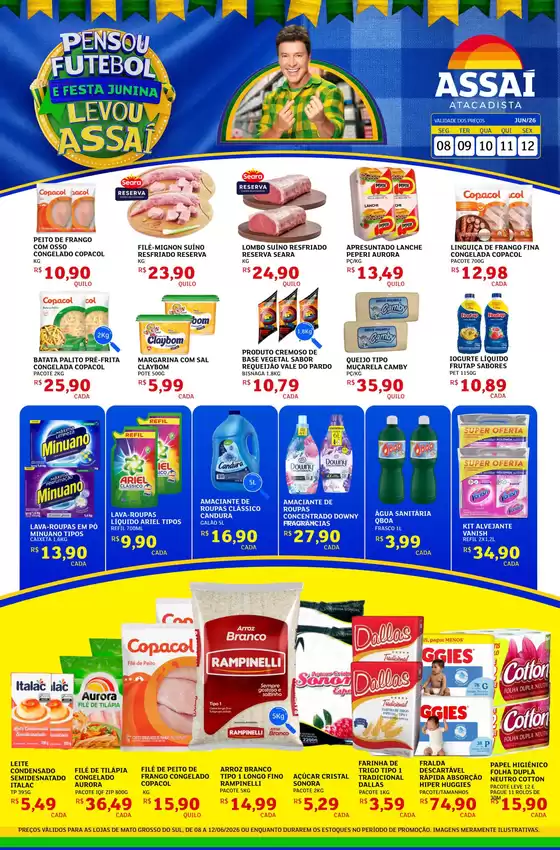 Catálogo Assaí Atacadista | Encarte Assaí Atacadista 48030 | 2026-06-08T00:00:00.000Z - 2026-06-12T00:00:00.000Z