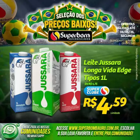 Catálogo Superbom Supermercados | Ótima oferta para todos os clientes | 2026-06-08T00:00:00.000Z - 2026-06-08T00:00:00.000Z
