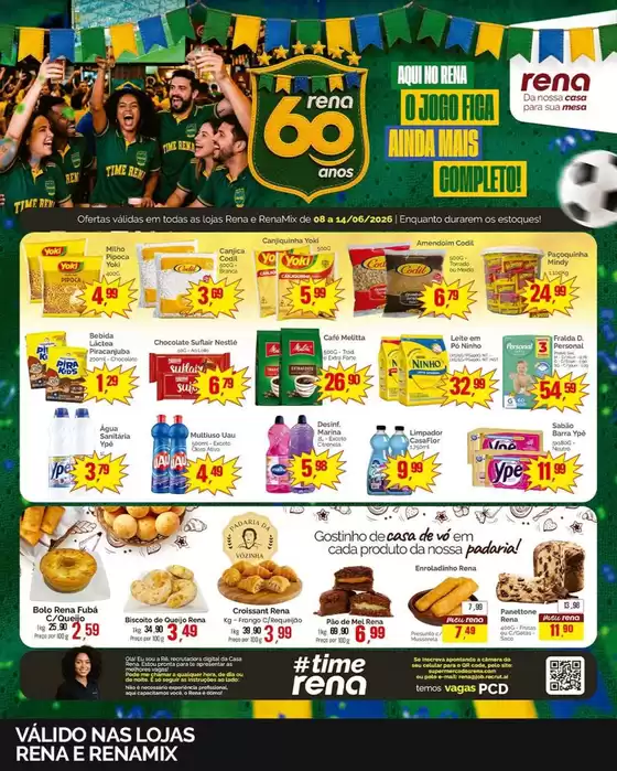 Catálogo Supermercados Rena | Melhores ofertas e descontos | 2026-06-08T00:00:00.000Z - 2026-06-14T00:00:00.000Z
