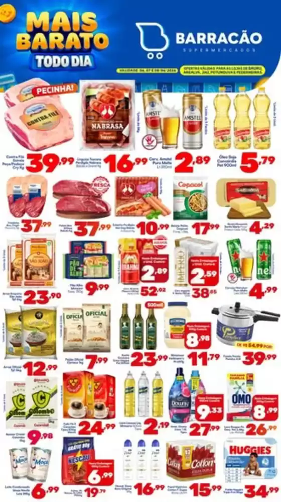 Catálogo Barracão Supermercado | Mаіs Bаrаtо Tоdо Dіа | 2026-06-08T00:00:00.000Z - 2026-06-08T00:00:00.000Z
