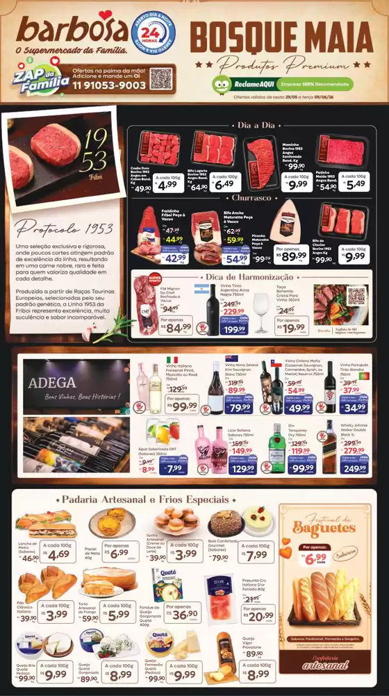 Catálogo Barbosa Supermercados | Bosque Maia | 2026-06-08T00:00:00.000Z - 2026-06-09T00:00:00.000Z