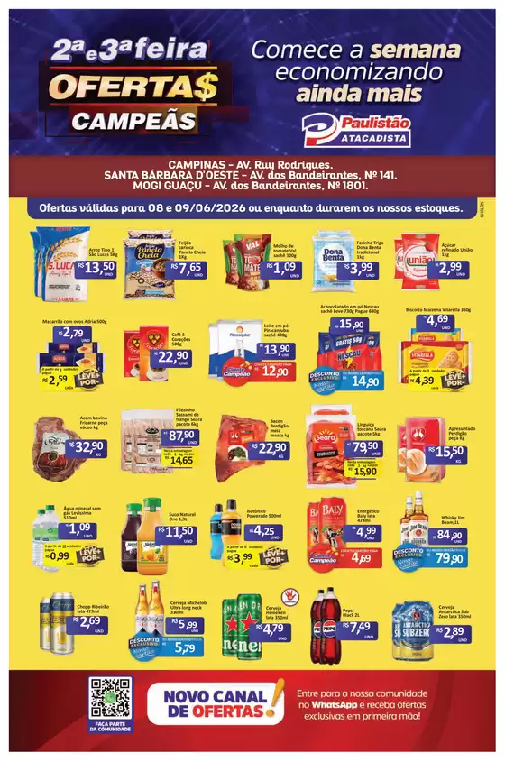 Catálogo Paulistão Atacadista | Nossas melhores ofertas para você | 2026-06-08T00:00:00.000Z - 2026-06-09T00:00:00.000Z