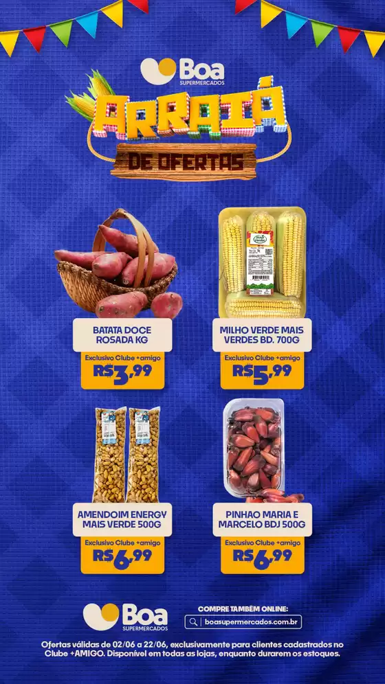 Catálogo Boa Supermercados | Arraiá de Ofertas | 2026-06-09T00:00:00.000Z - 2026-06-22T00:00:00.000Z