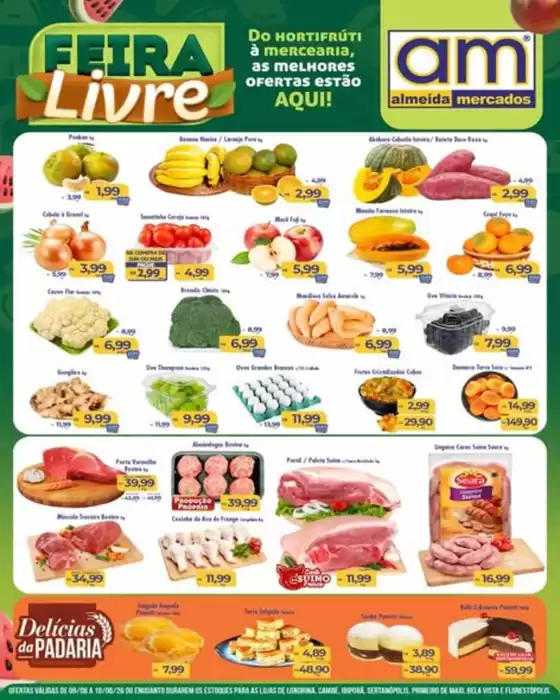Catálogo Almeida Mercados | Feira Livre | 2026-06-09T00:00:00.000Z - 2026-06-10T00:00:00.000Z