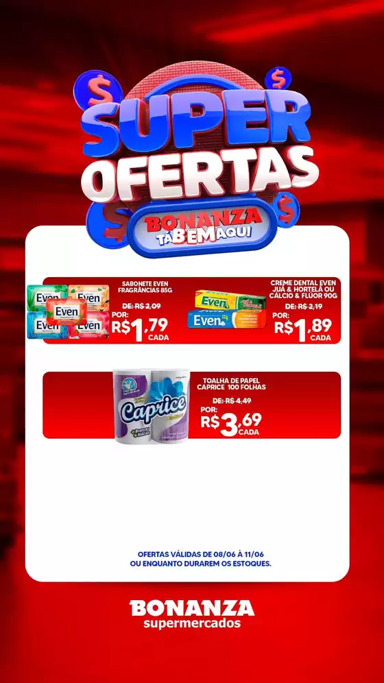 Catálogo Bonanza Supermercados | Super Ofertas | 2026-06-09T00:00:00.000Z - 2026-06-11T00:00:00.000Z