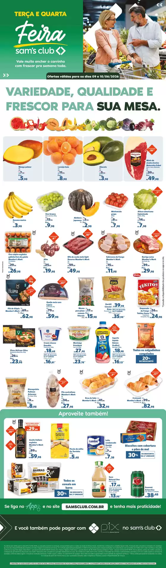 Catálogo Sam's Club | Ampla seleção de ofertas | 2026-06-09T00:00:00.000Z - 2026-06-10T00:00:00.000Z