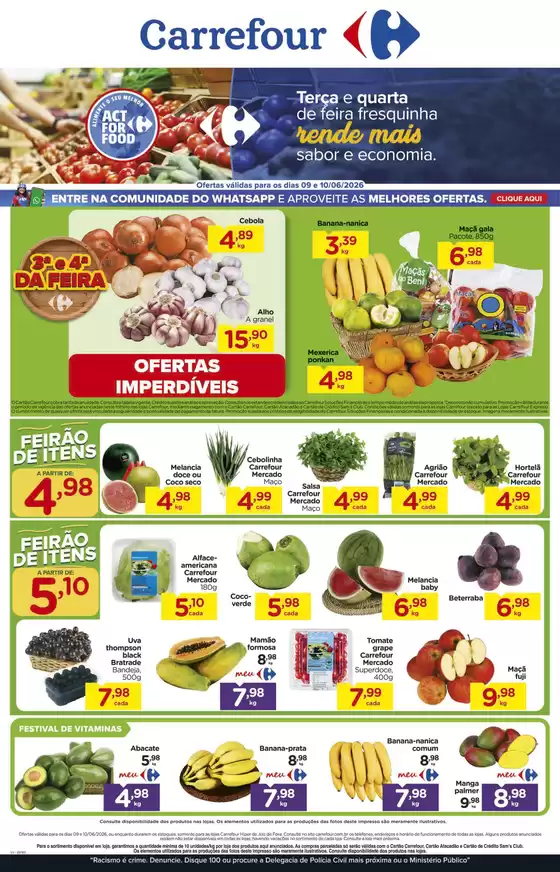 Catálogo Carrefour | Descubra ofertas atraentes | 2026-06-09T00:00:00.000Z - 2026-06-10T00:00:00.000Z