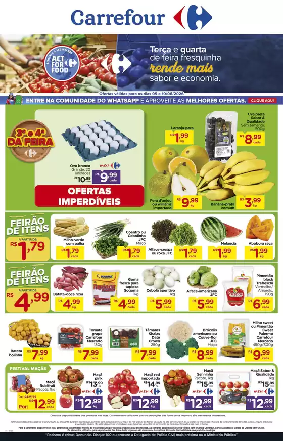 Catálogo Carrefour | Melhores ofertas para compradores econômicos | 2026-06-09T00:00:00.000Z - 2026-06-10T00:00:00.000Z
