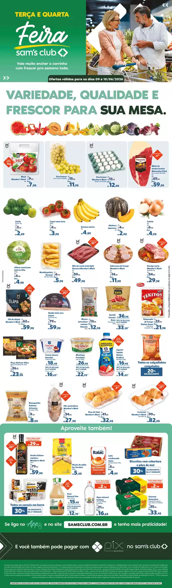 Catálogo Sam's Club em Franca | Promoções especiais em andamento | 2026-06-09T00:00:00.000Z - 2026-06-10T00:00:00.000Z