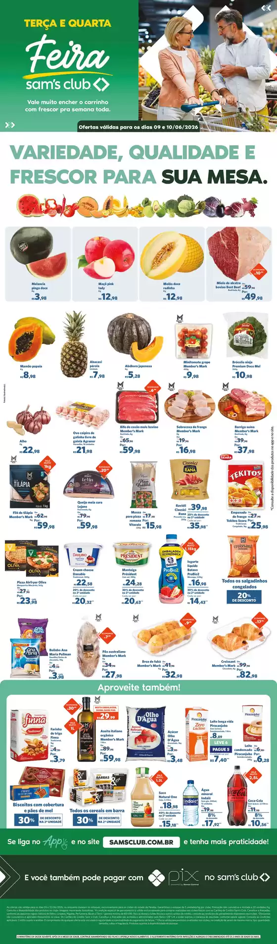 Catálogo Sam's Club | Melhores ofertas para compradores econômicos | 2026-06-09T00:00:00.000Z - 2026-06-10T00:00:00.000Z