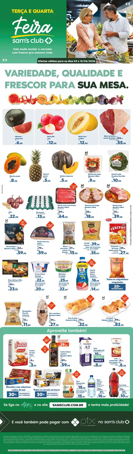 Catálogo Sam's Club | Nossas melhores pechinchas | 2026-06-09T00:00:00.000Z - 2026-06-10T00:00:00.000Z