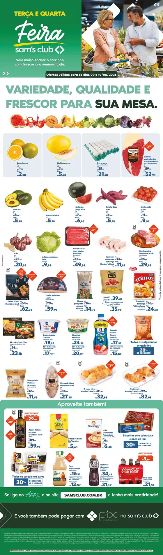 Catálogo Sam's Club | Ofertas exclusivas para nossos clientes | 2026-06-09T00:00:00.000Z - 2026-06-10T00:00:00.000Z